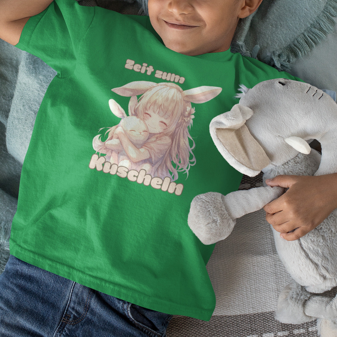 Zeit zum Kuscheln Kinder T-Shirt