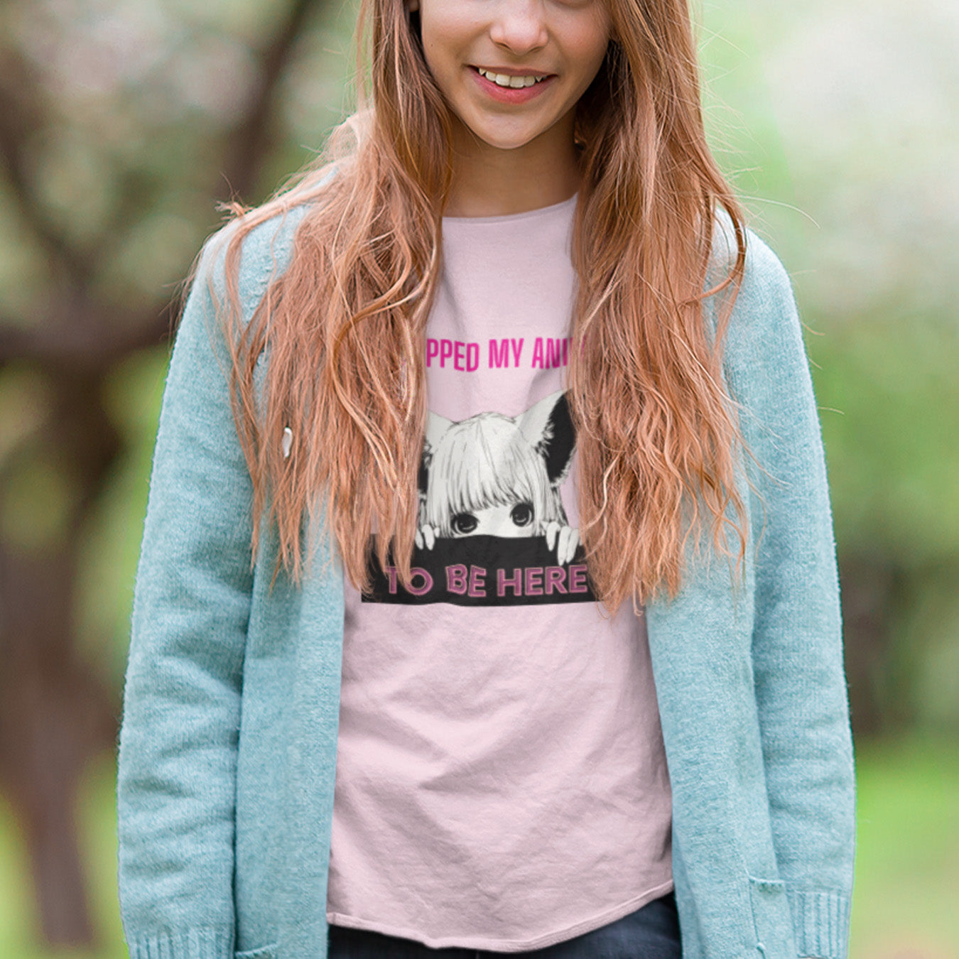 Manga Girl Kinder T-Shirt