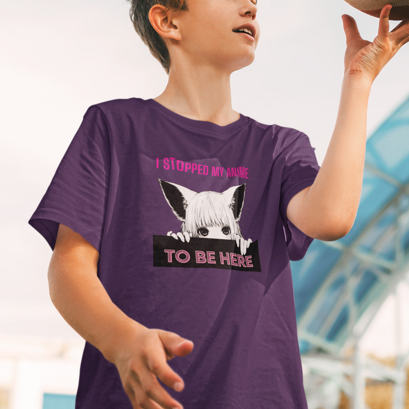 Manga Girl Kinder T-Shirt