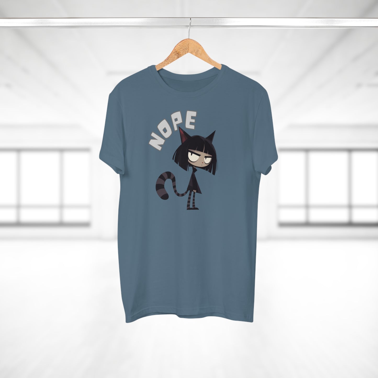 Manga Cat-Teen Nope T-Shirt