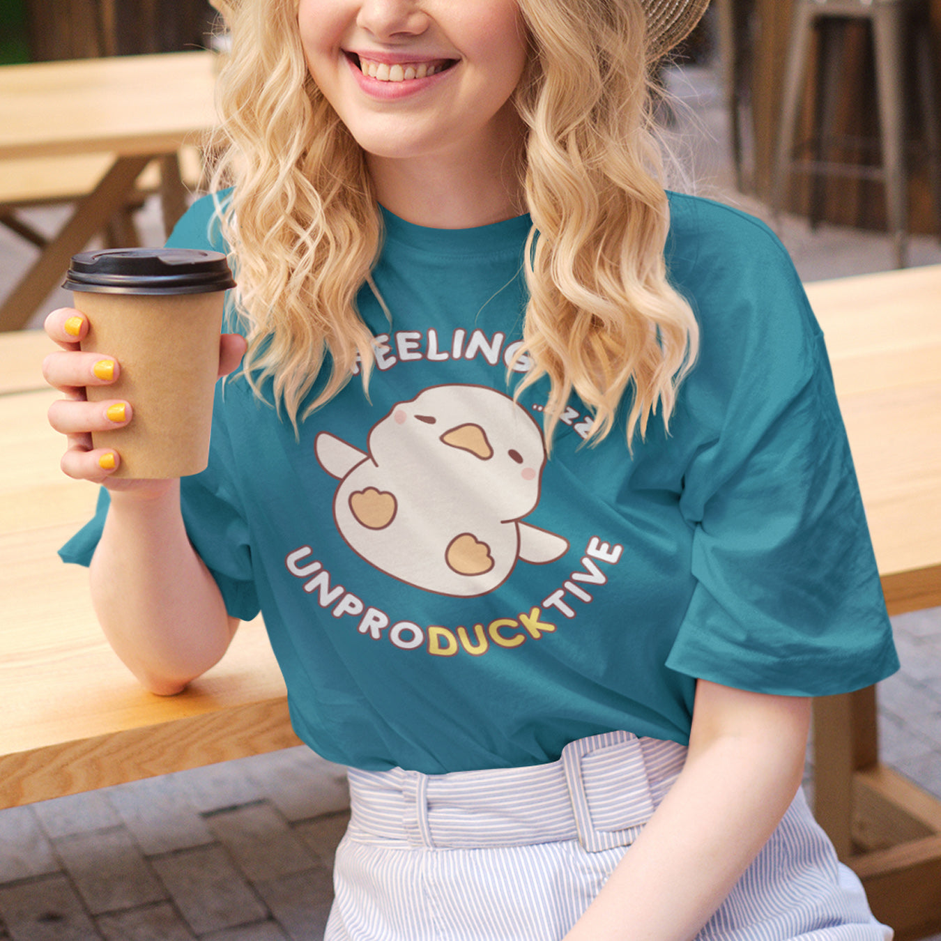 Feeling unproDUCKtive Ente T-Shirt
