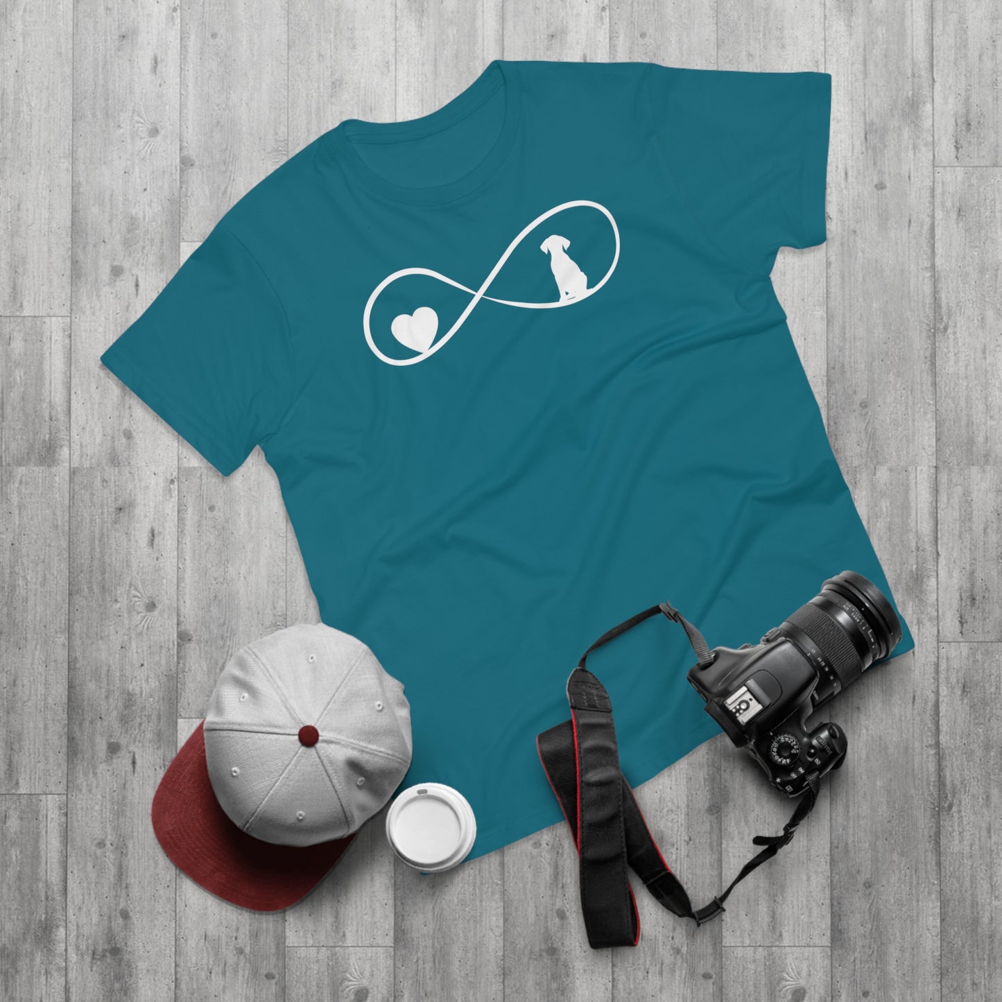 Unendlichkeit Hund Schlappohr T-Shirt