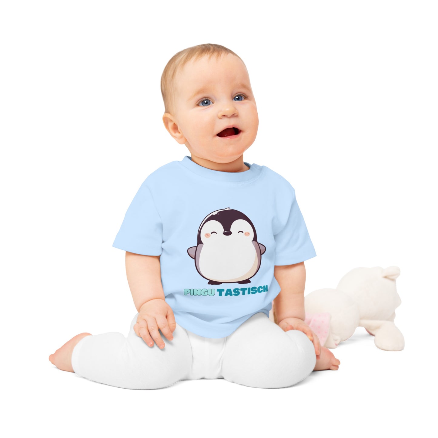 Happy Pinguin Baby T-Shirt