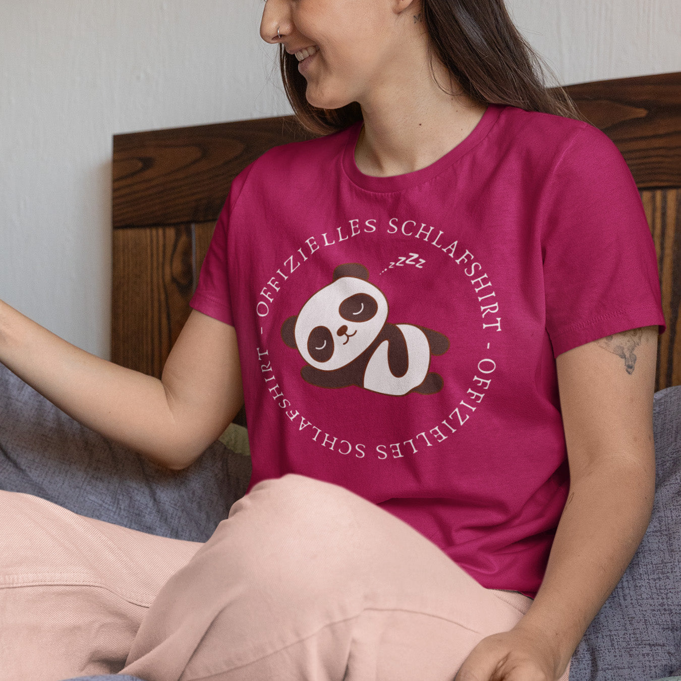 Offizielles Schlafshirt Panda T-Shirt