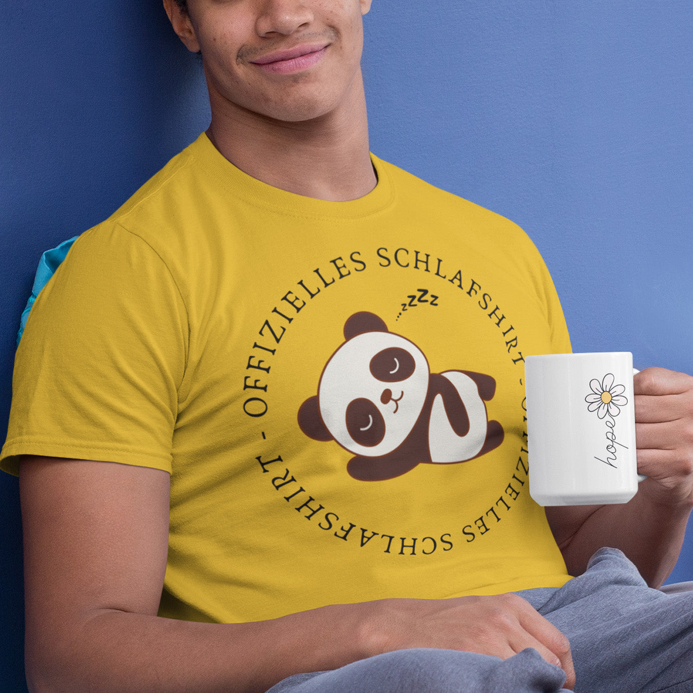 Offizielles Schlafshirt Panda T-Shirt