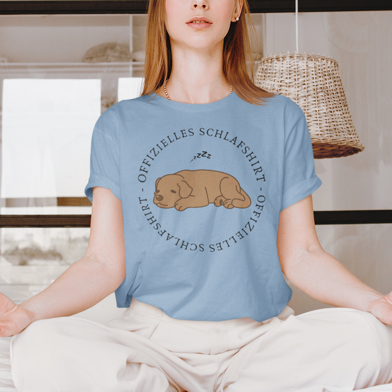 Offizielles Schlafshirt Hund T-Shirt