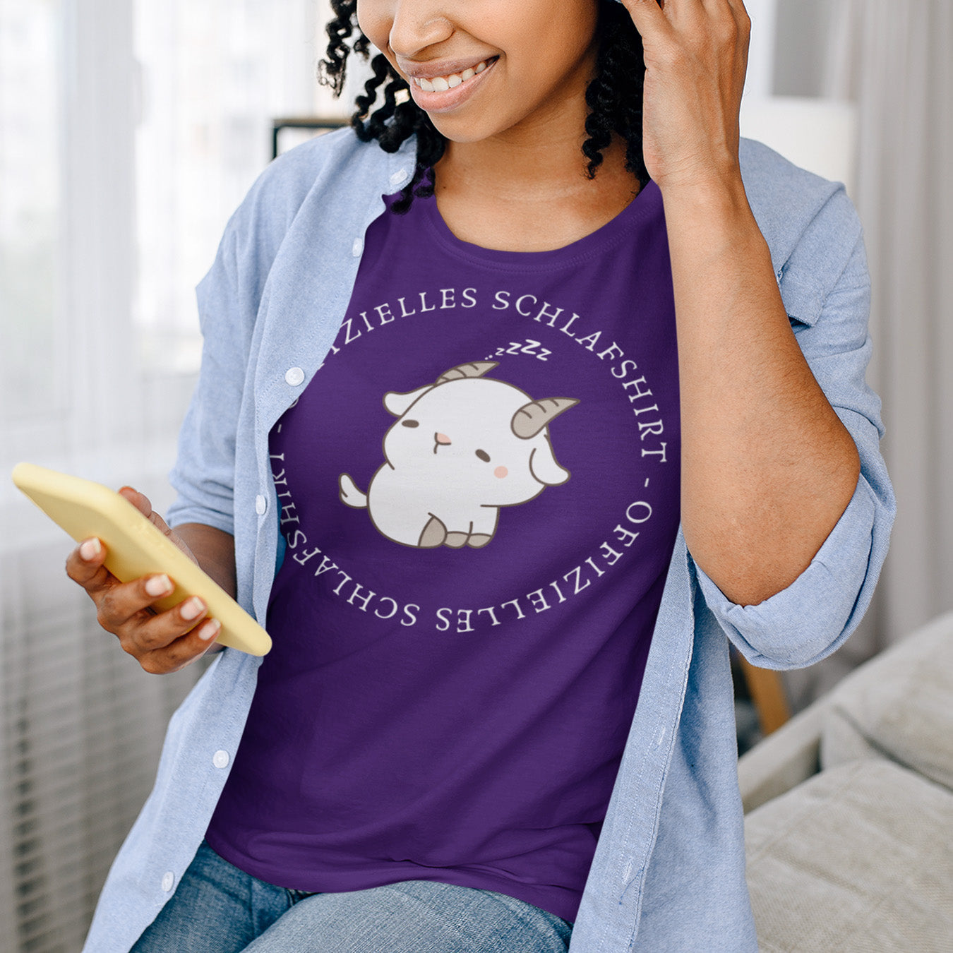 Offizielles Schlafshirt Steinbock T-Shirt