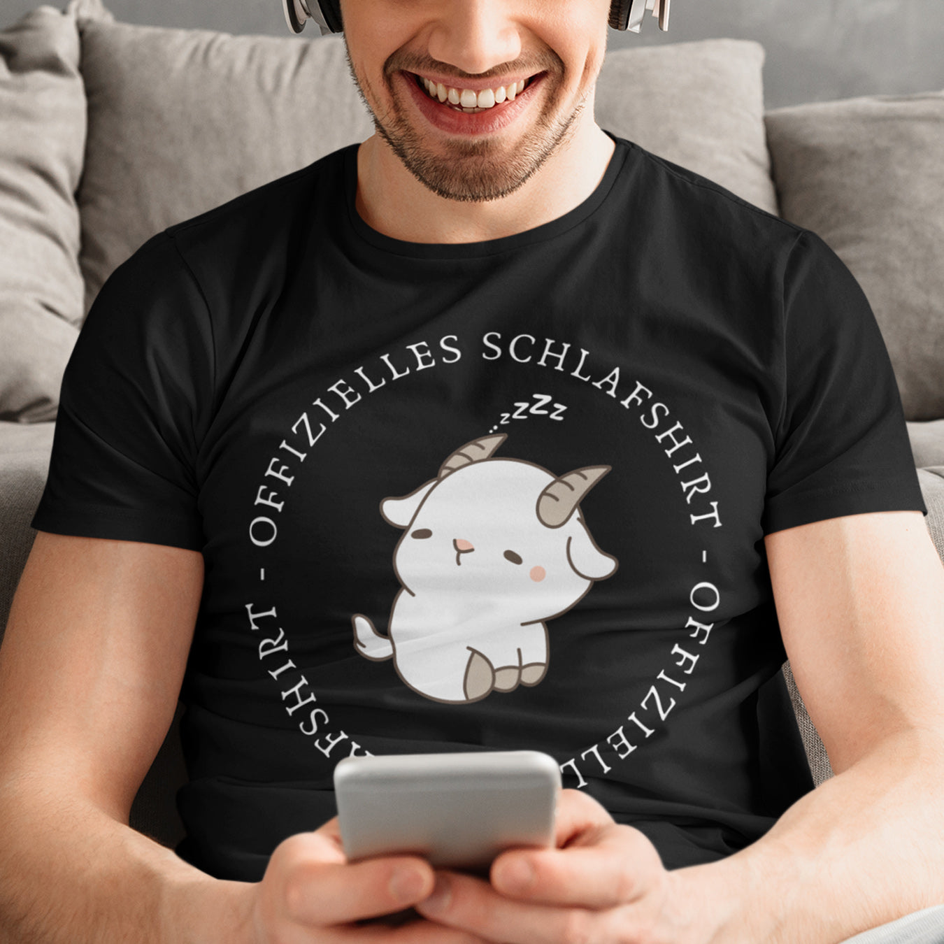 Offizielles Schlafshirt Steinbock T-Shirt