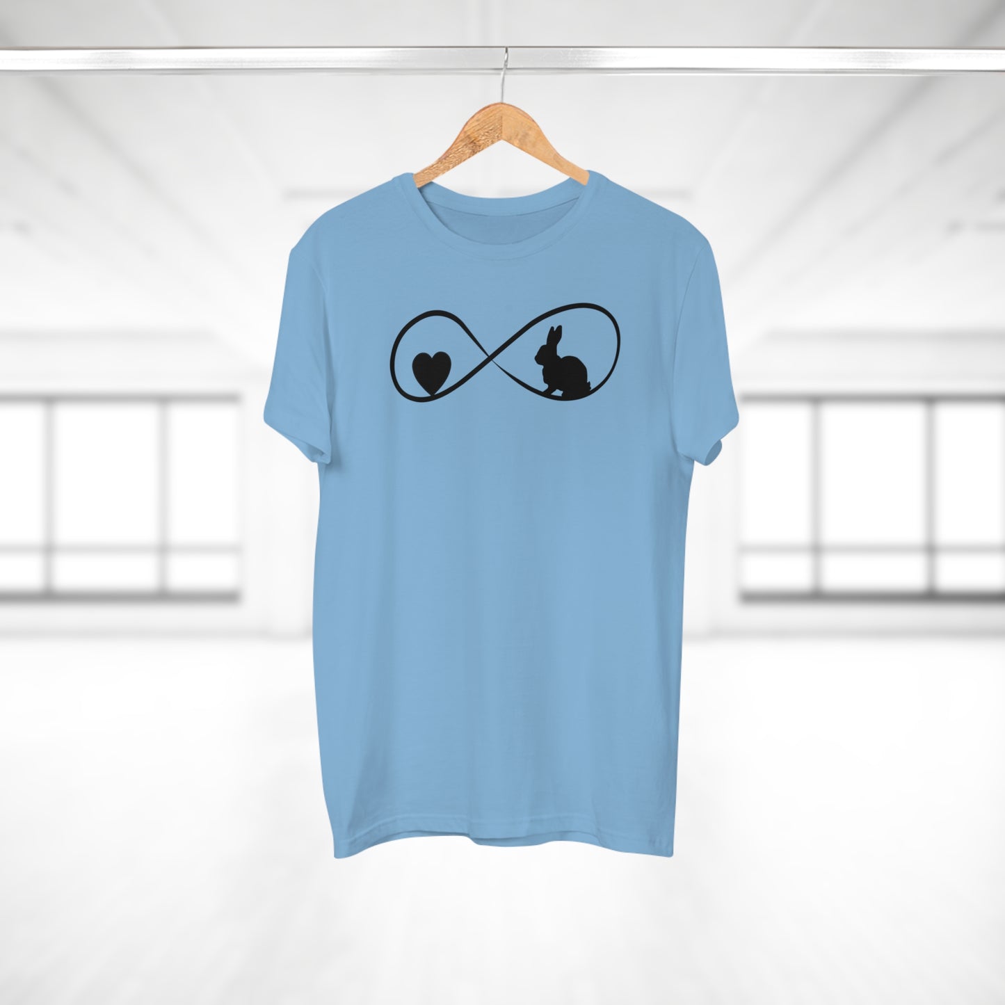 Unendlichkeit Herz & Hase T-Shirt