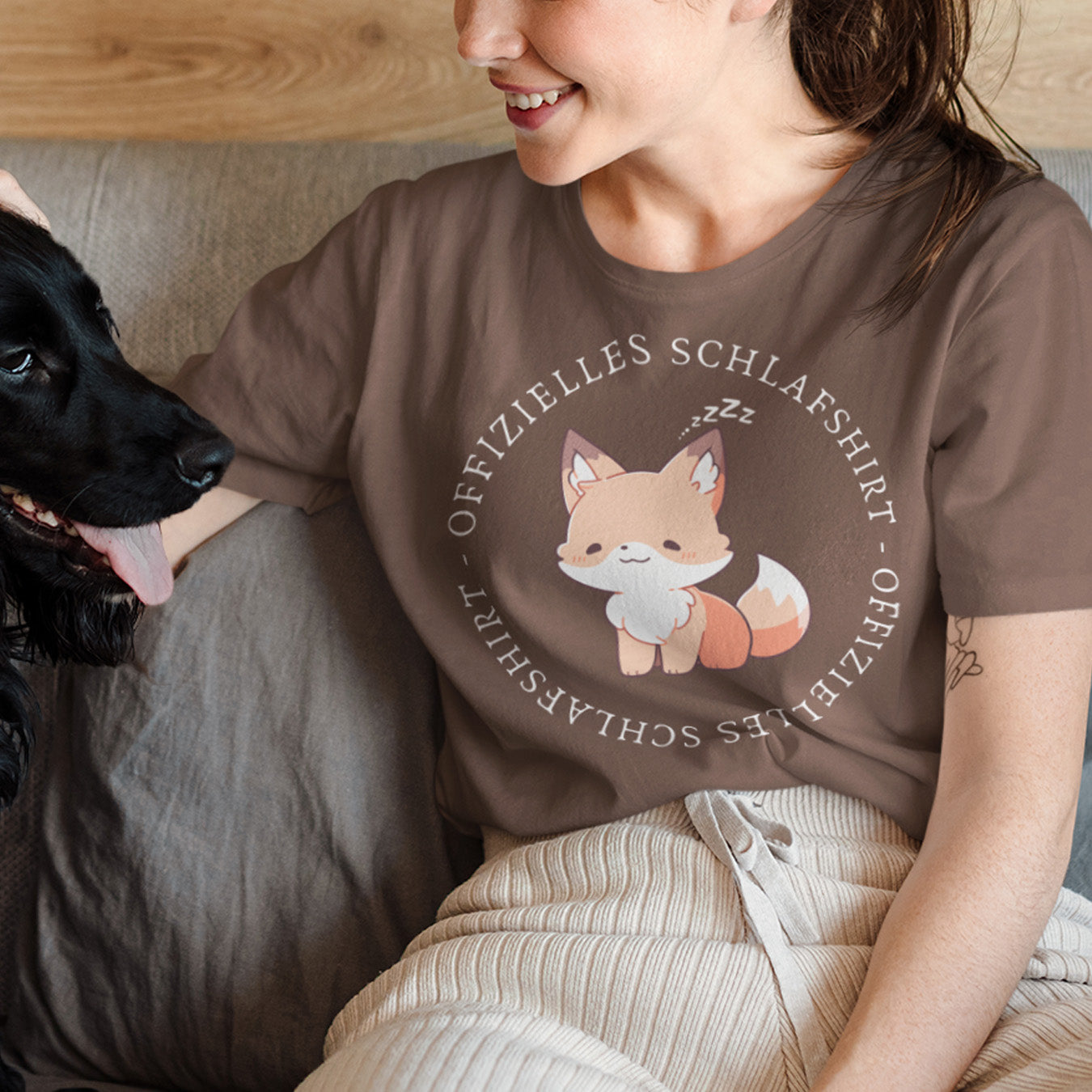 Offizielles Schlafshirt Fuchs T-Shirt