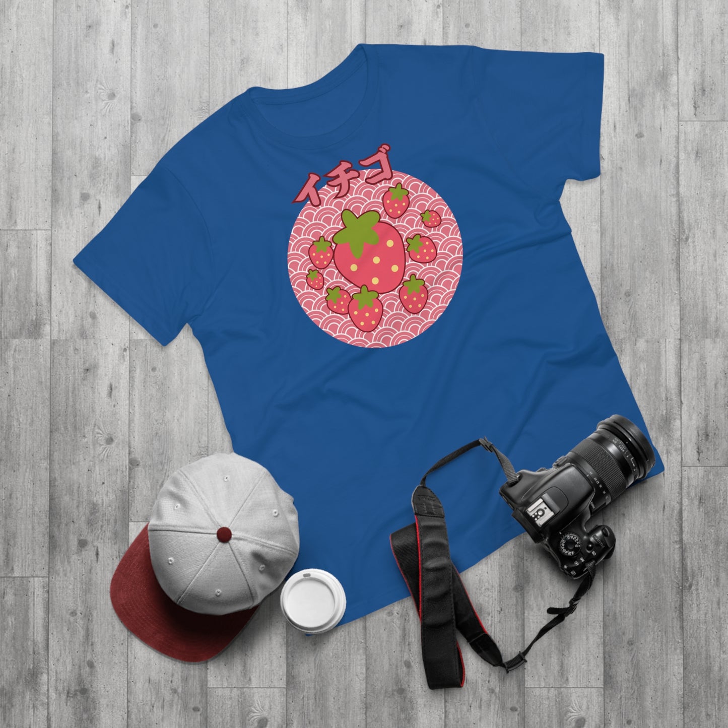 Pastell Erdbeeren T-Shirt