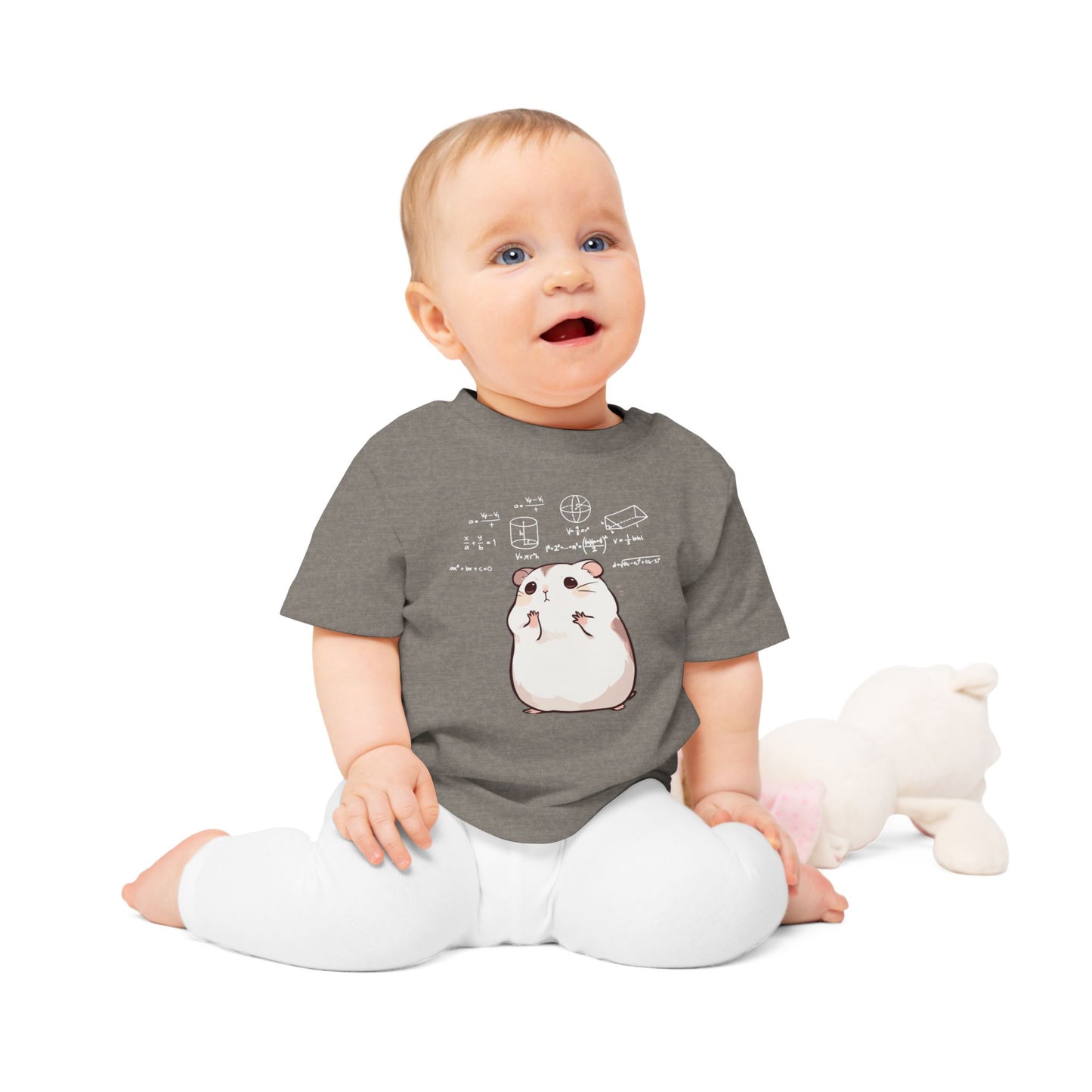 Mathe Hamster Baby T-Shirt