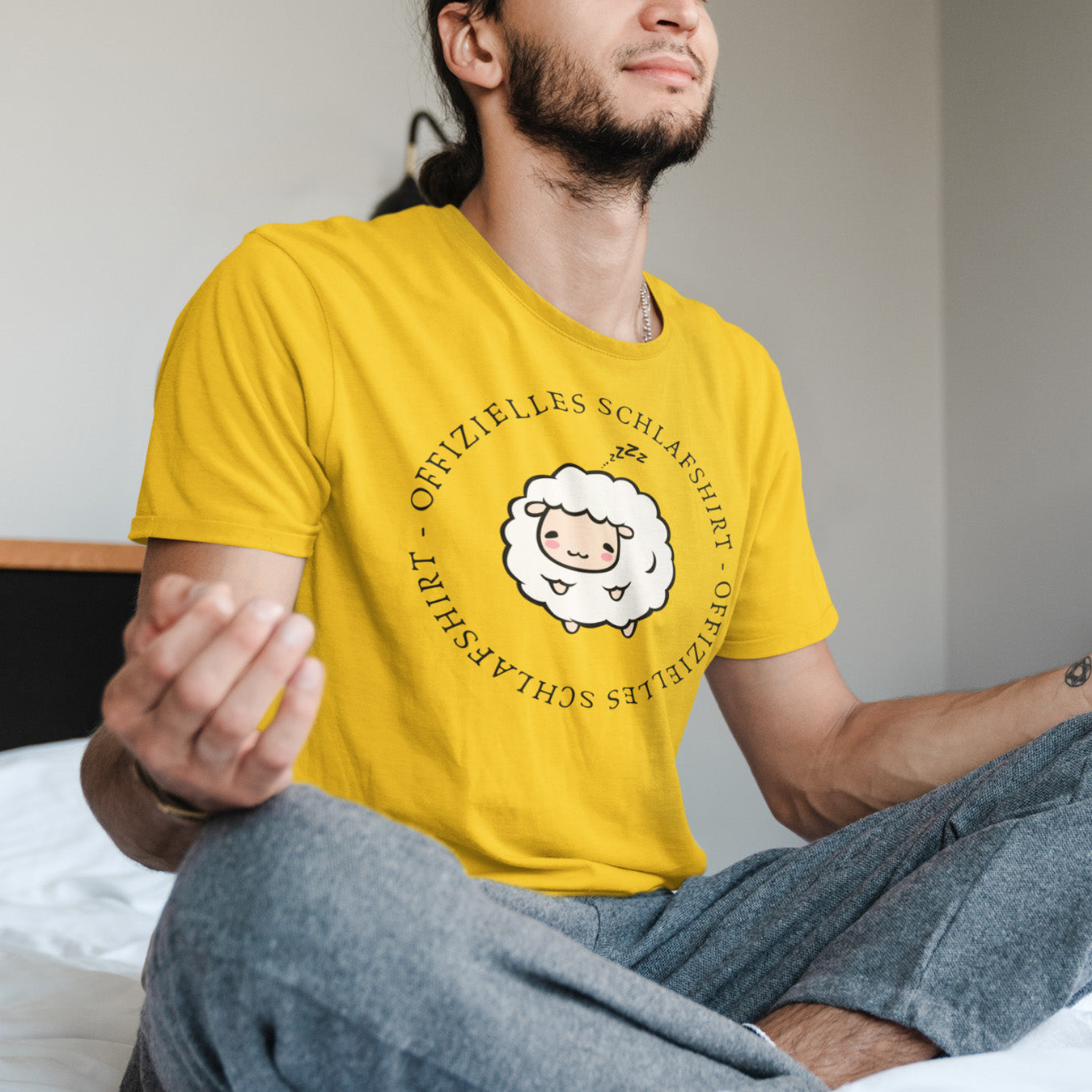 Offizielles Schlafshirt Schaf T-Shirt