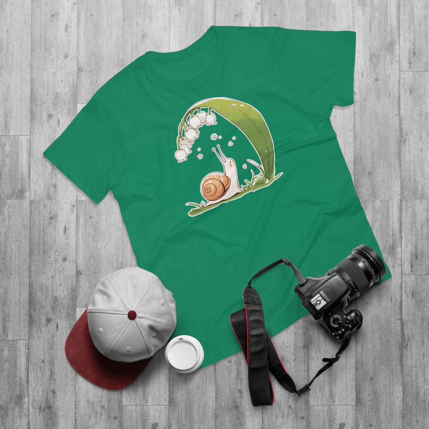 Maiglöckchen Schnecke T-Shirt