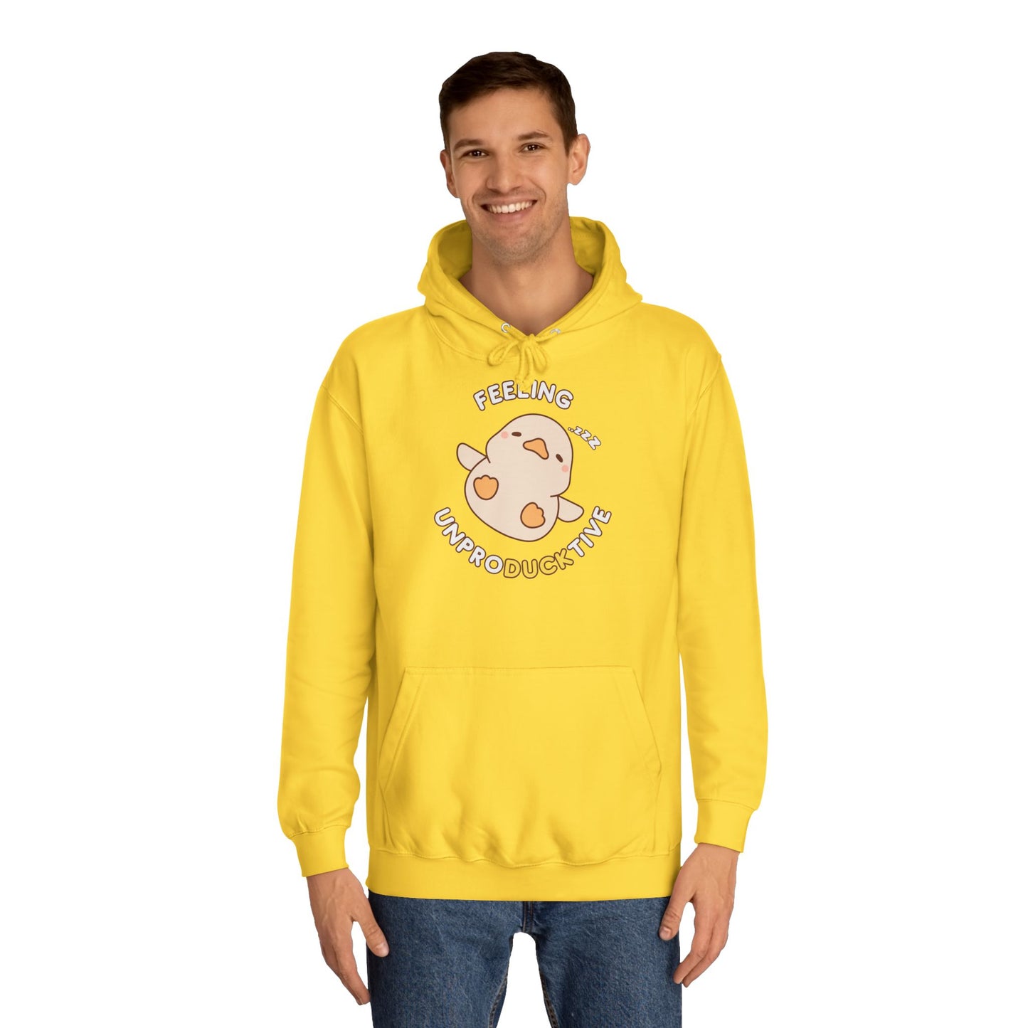 Duck feeling unproducktive Hoodie