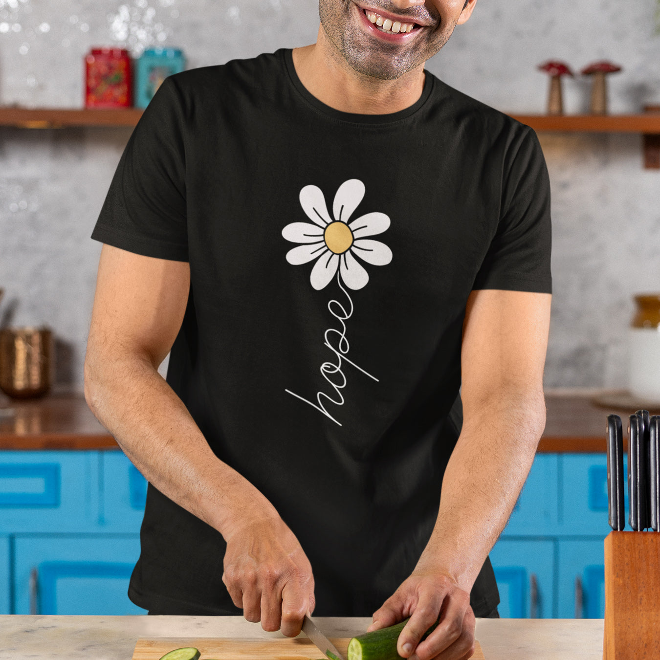 Hoffnung Blume T-Shirt