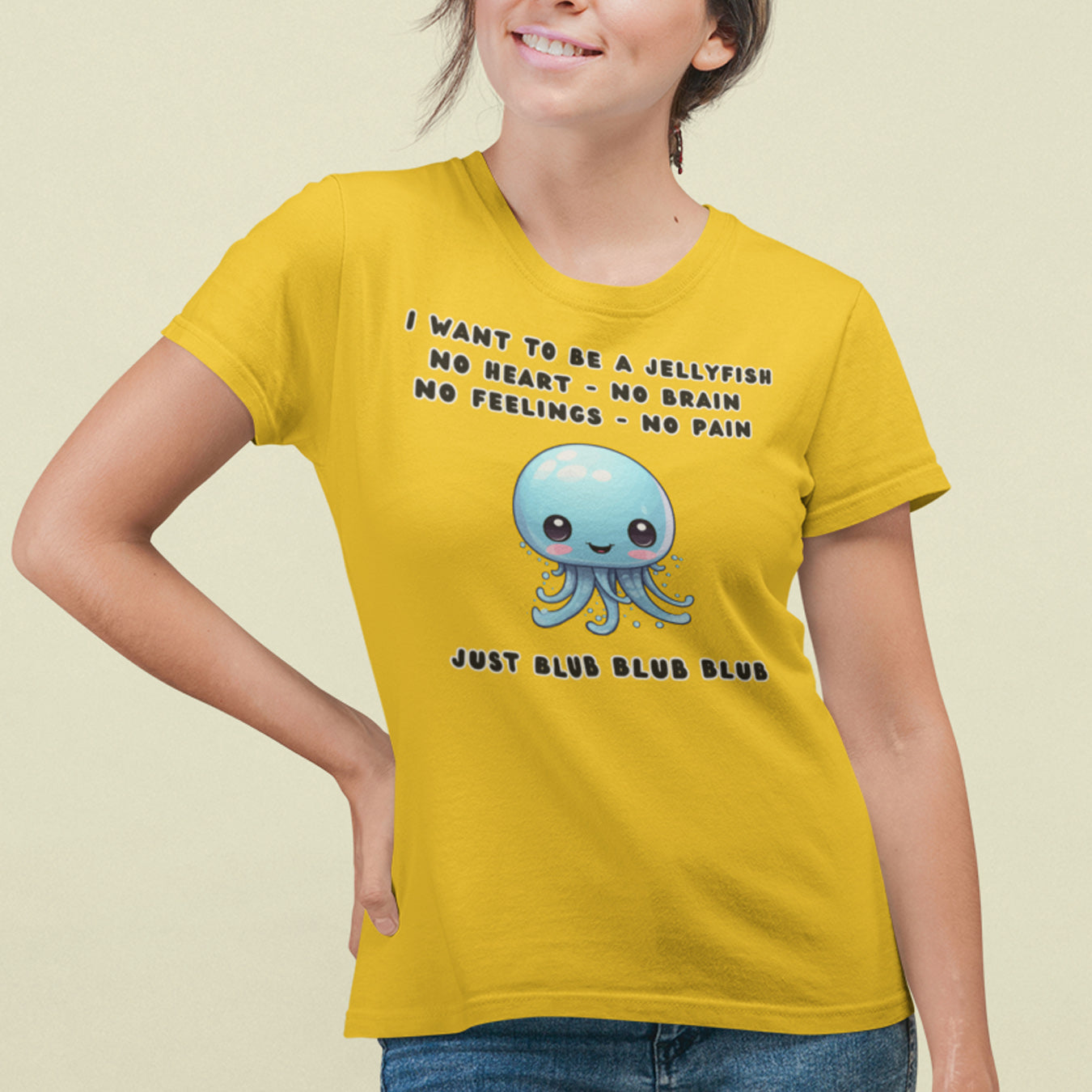 Ich will eine Qualle sein T-Shirt