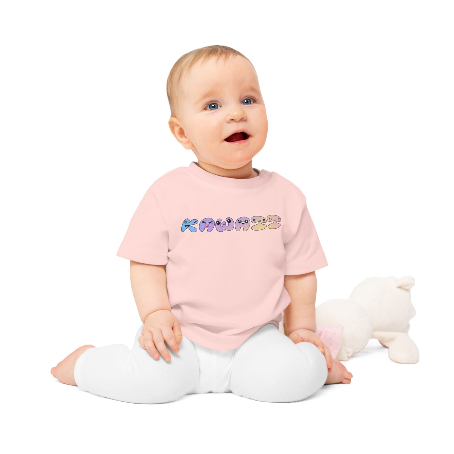 Kawaii Schriftzug Baby T-Shirt