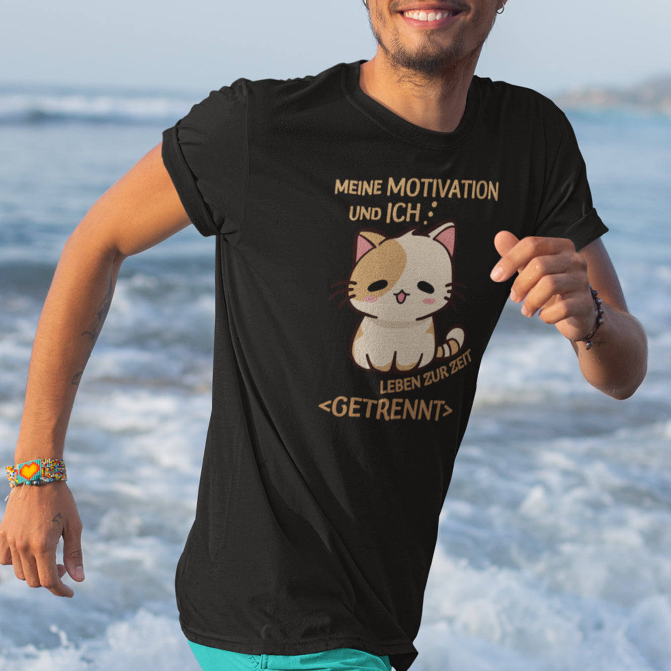 Chill Motivation Katze T-Shirt
