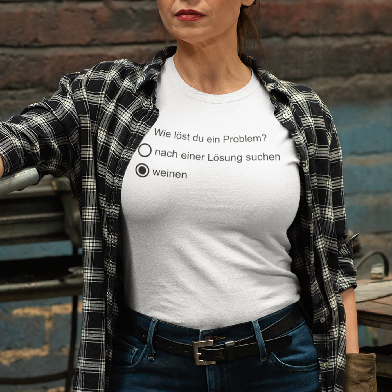 Problemlöser weinen T-Shirt