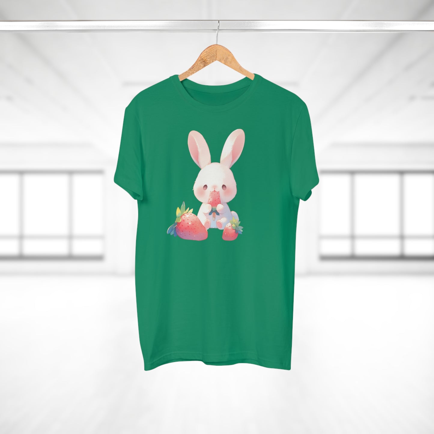 Erdbeereis Hase T-Shirt