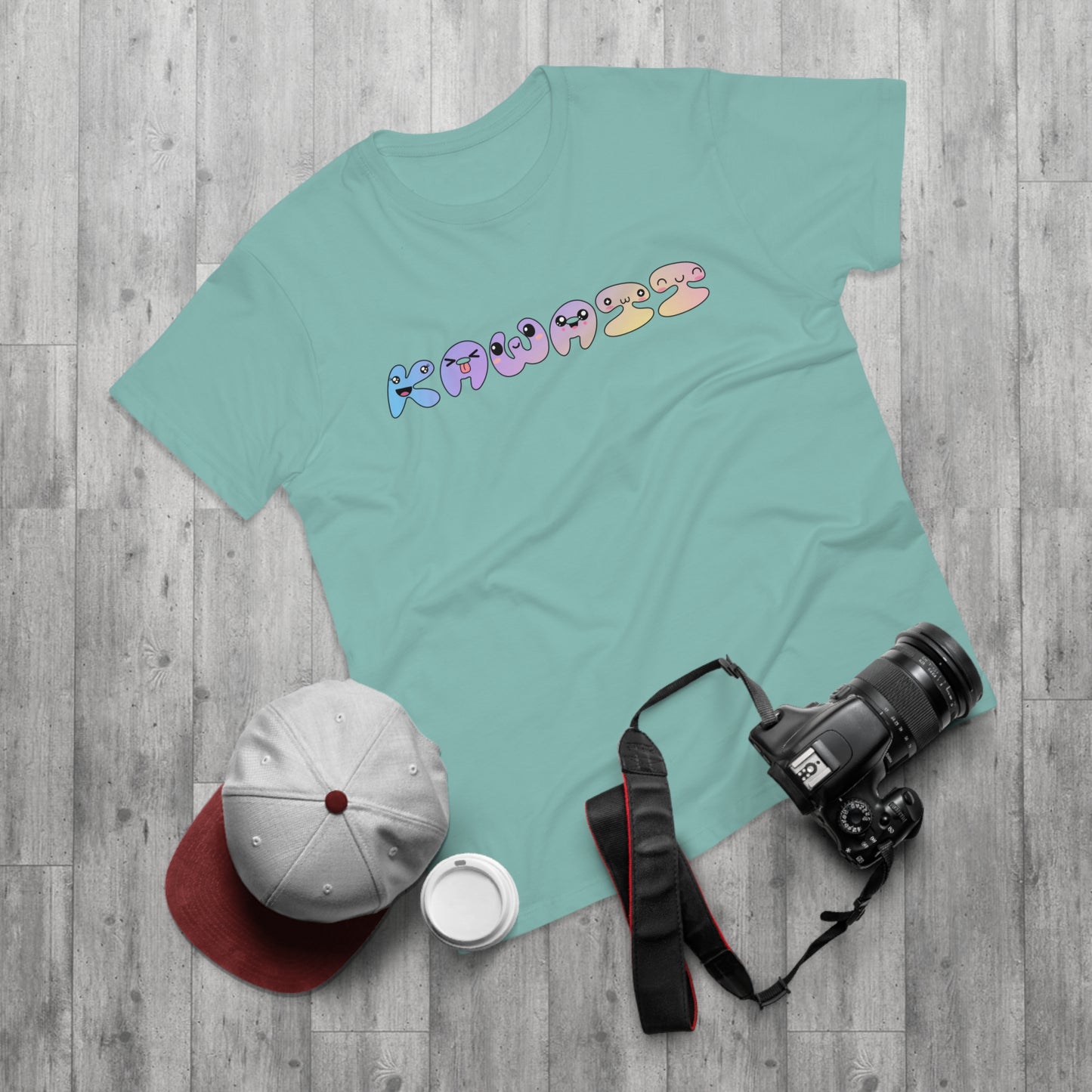 Kawaii Schriftzug T-Shirt