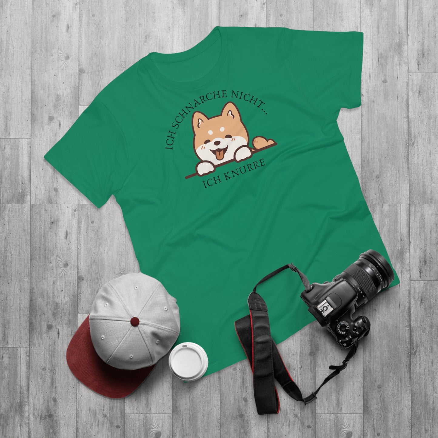 Ich schnarche nicht Hund T-Shirt