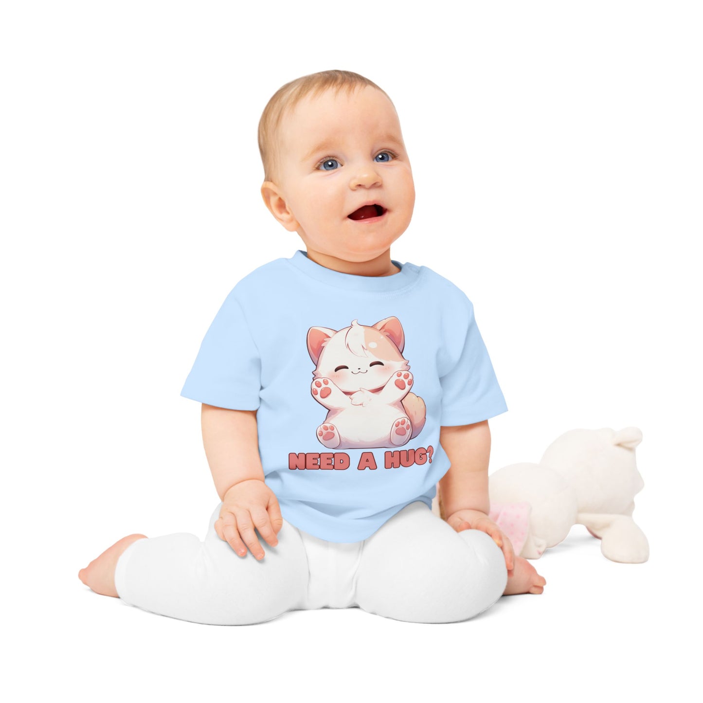 Kawaii Kuschel Kitten Baby T-Shirt