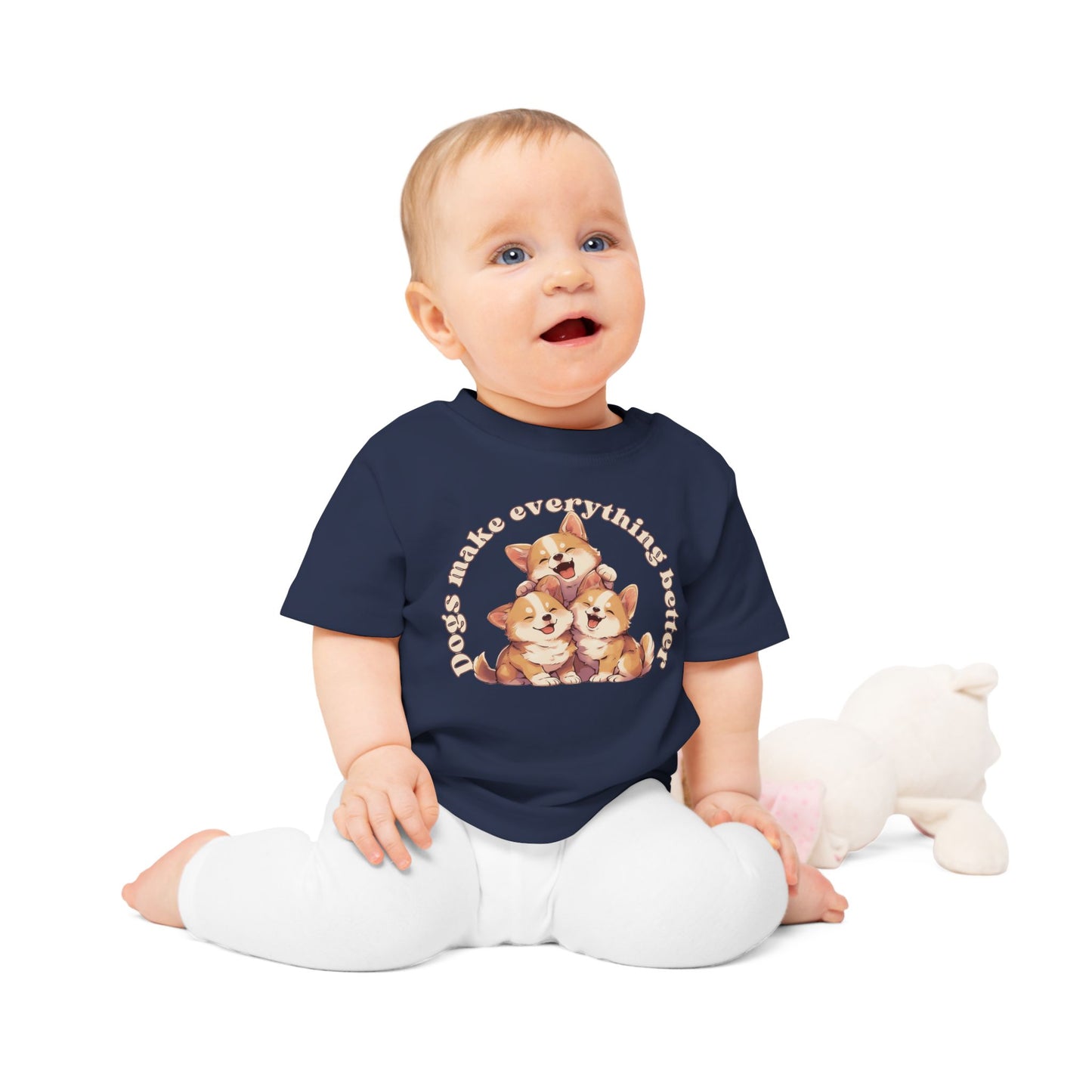 Dog Corgi Baby T-Shirt