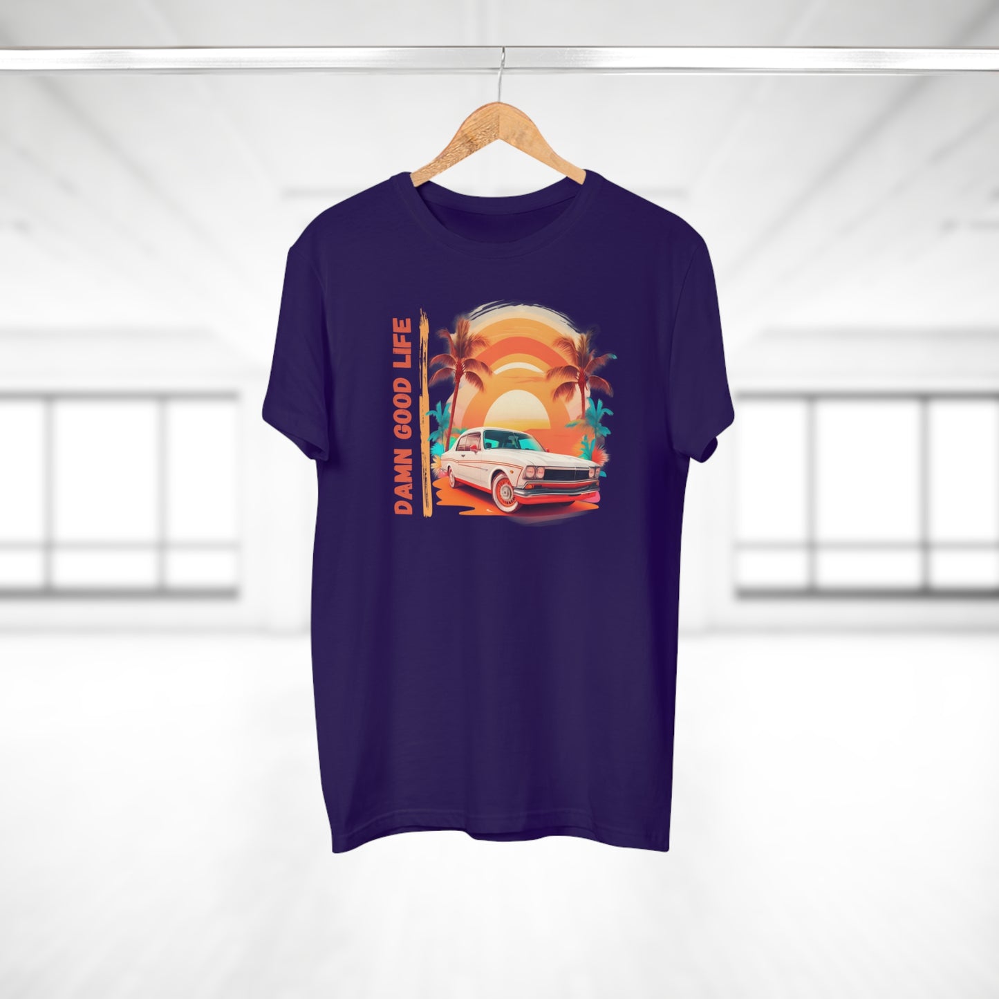 Damn Good Life Oldtimer T-Shirt