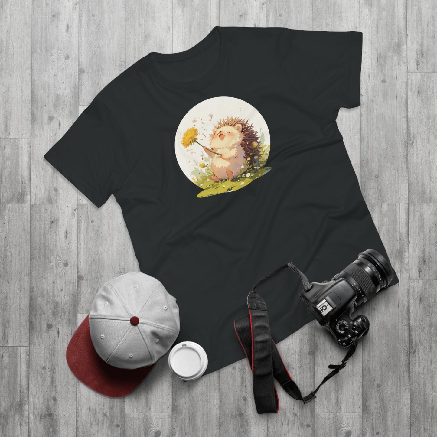 Igel mit Löwenzahn T-Shirt