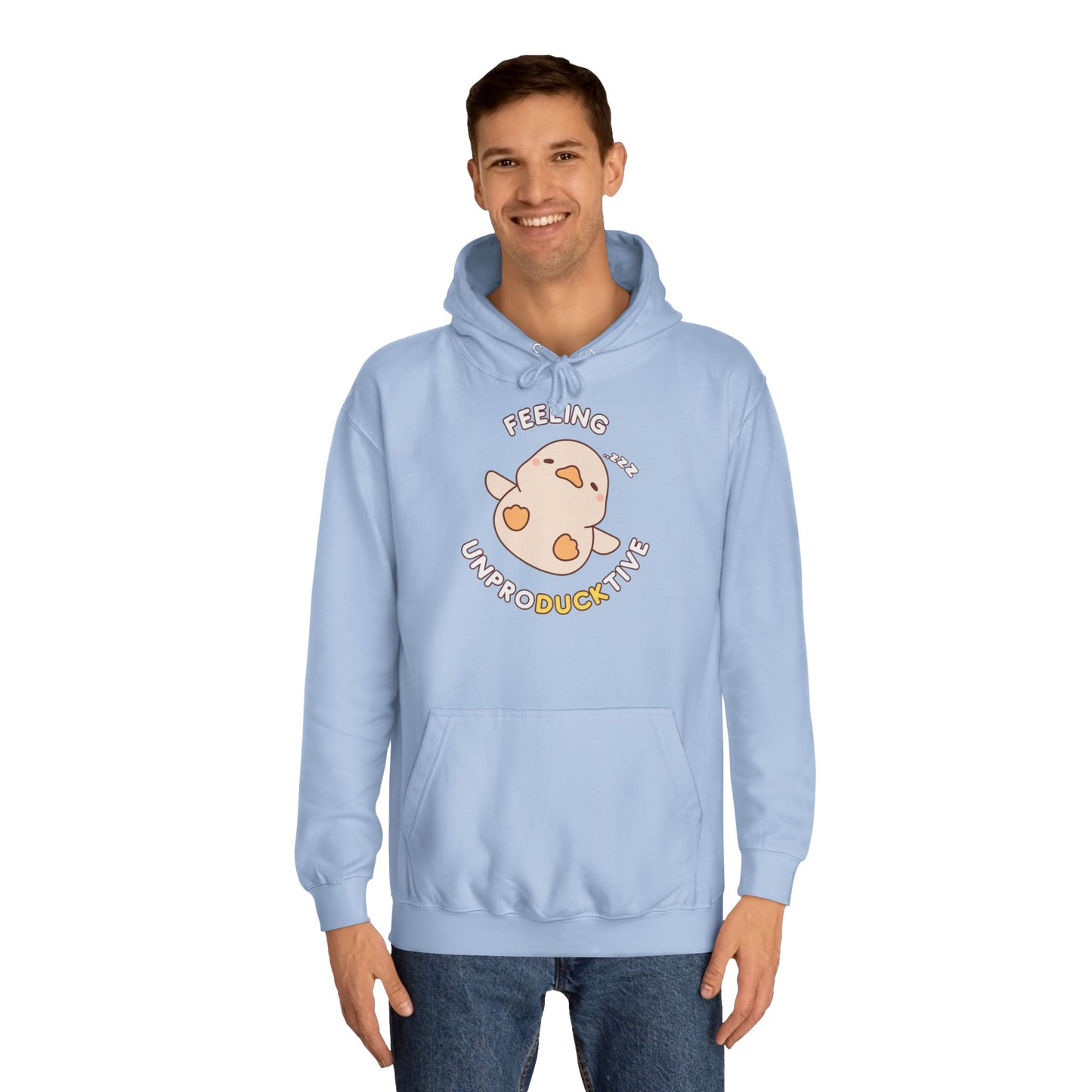 Duck feeling unproducktive Hoodie