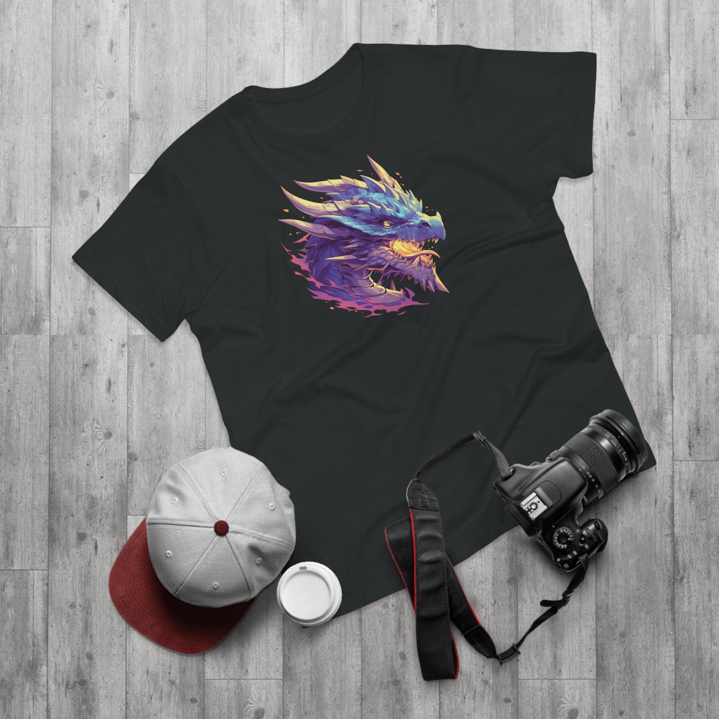 blauer Drache T-Shirt
