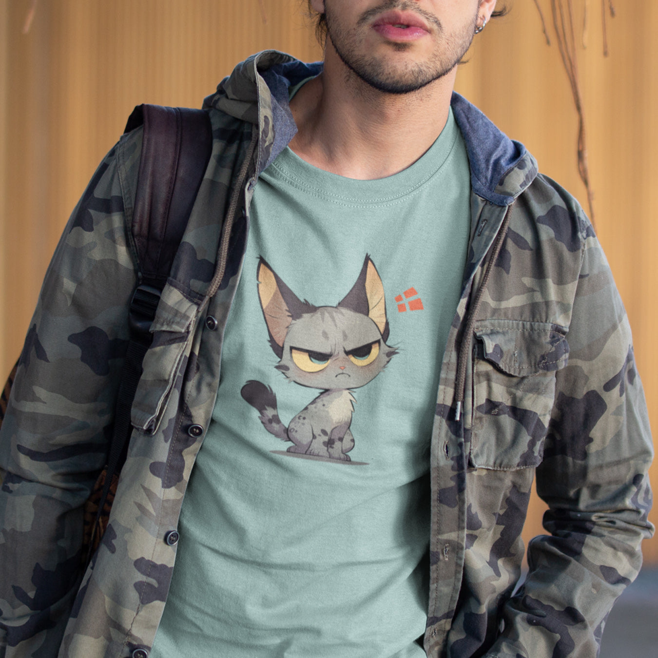 Grummel Katze T-Shirt