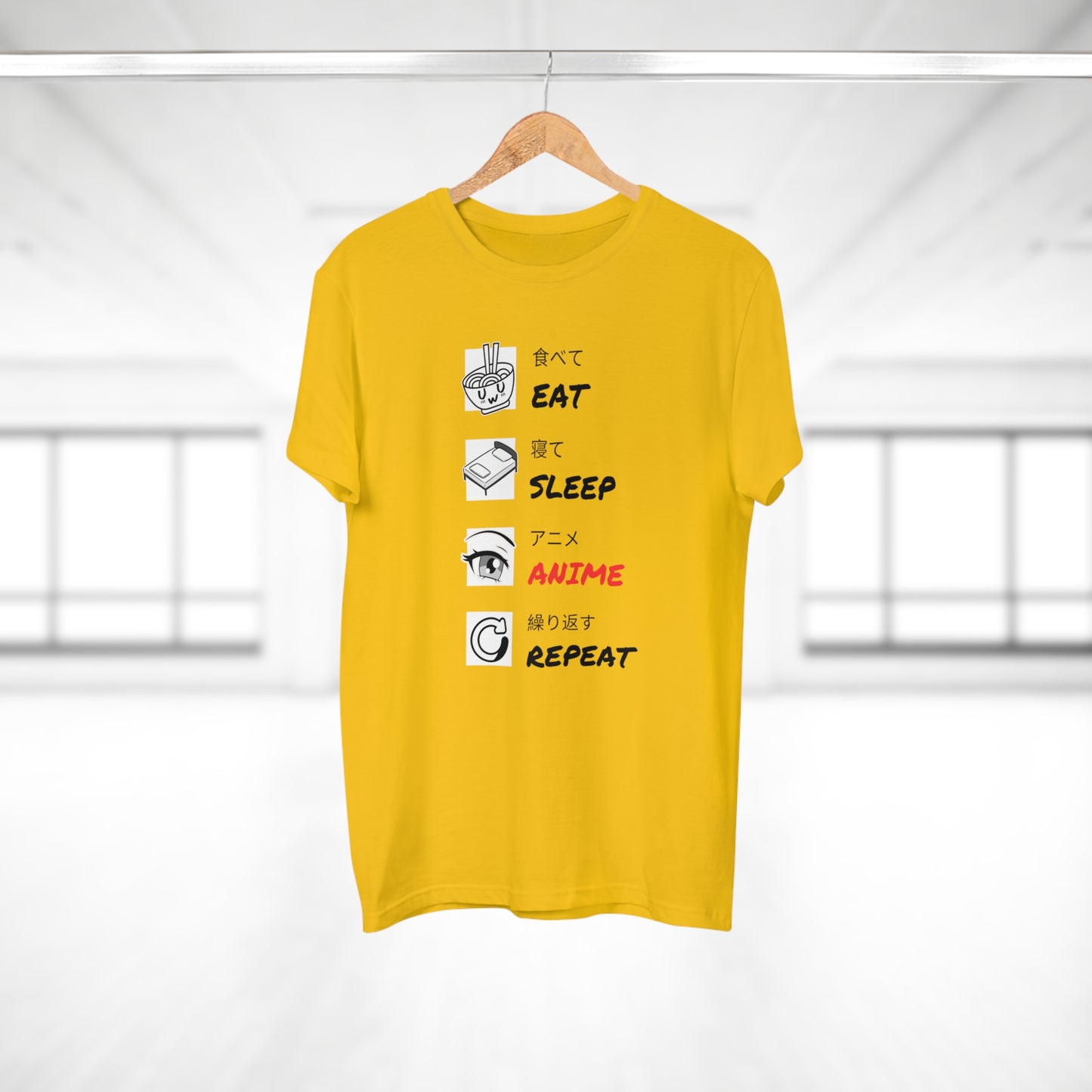 Eat-Sleep-Anime-Repeat T-Shirt