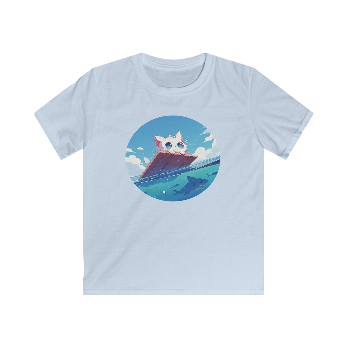 Meer Katze Kinder T-Shirt