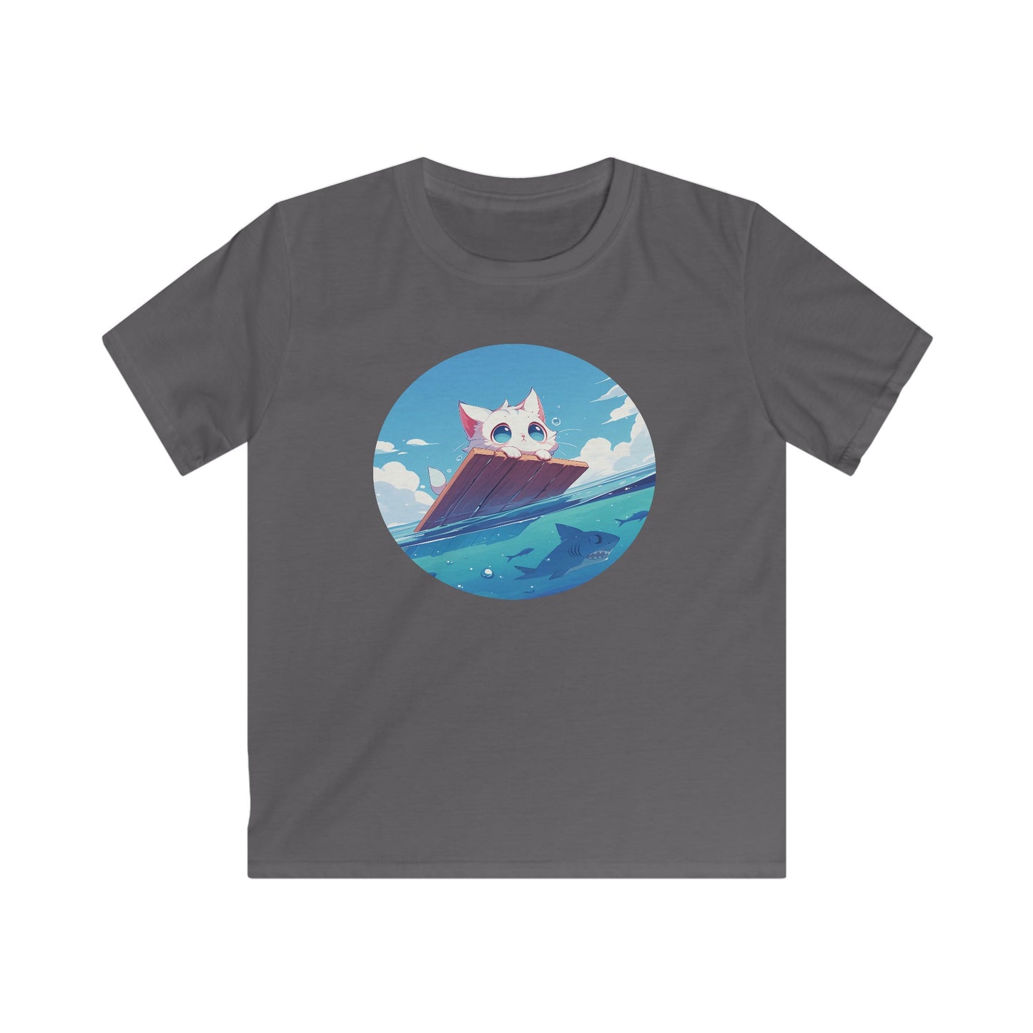 Meer Katze Kinder T-Shirt