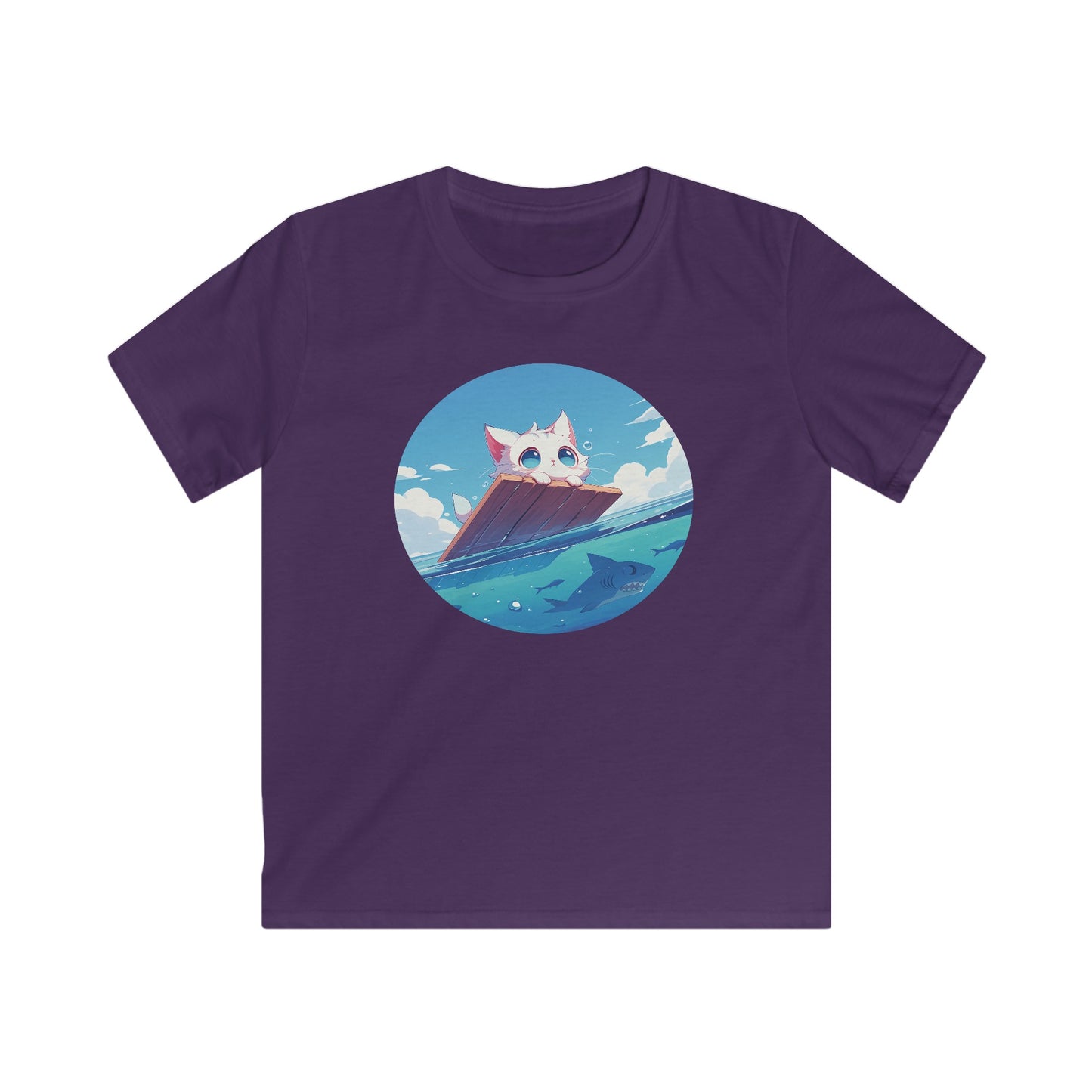 Meer Katze Kinder T-Shirt