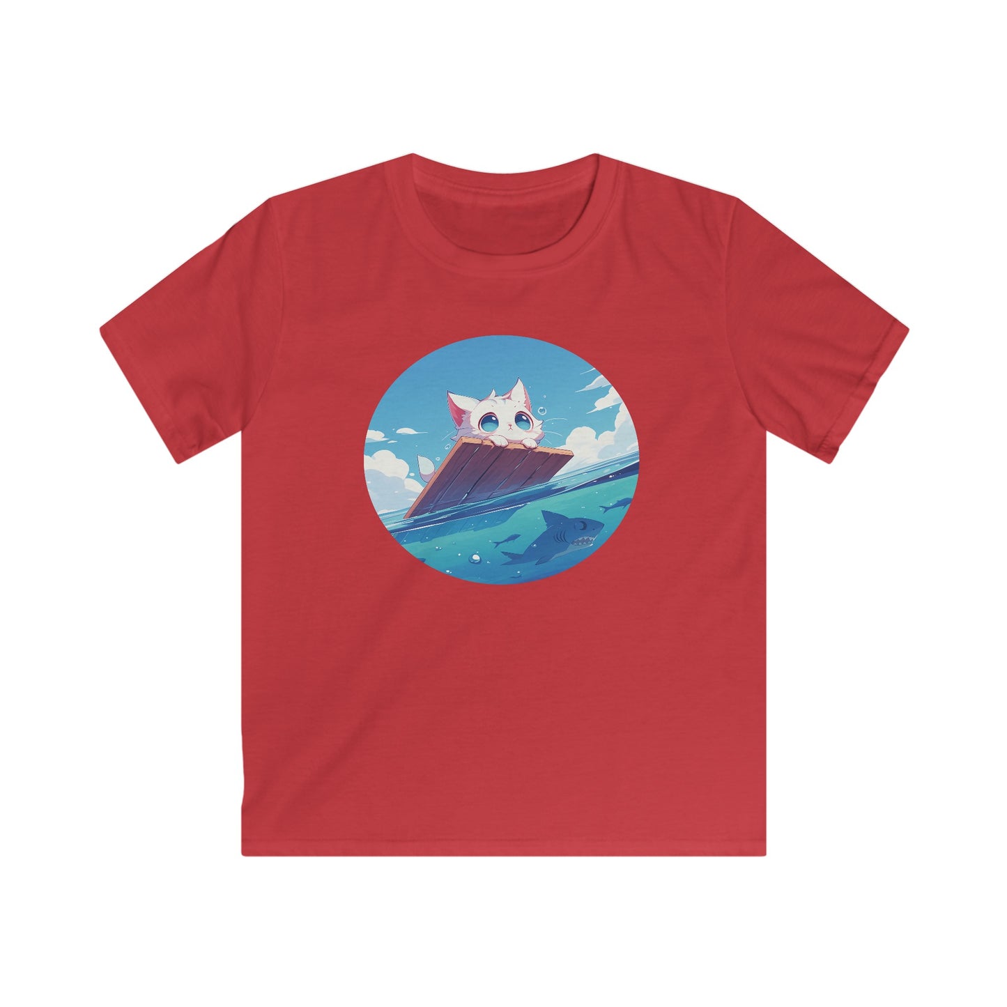 Meer Katze Kinder T-Shirt