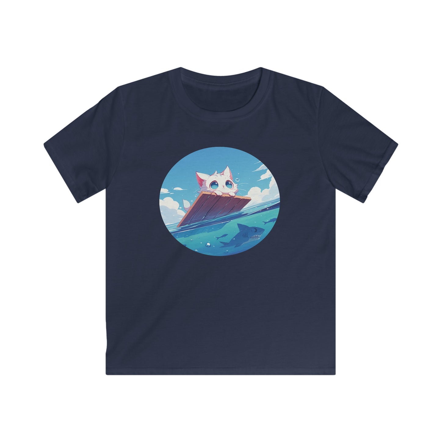 Meer Katze Kinder T-Shirt