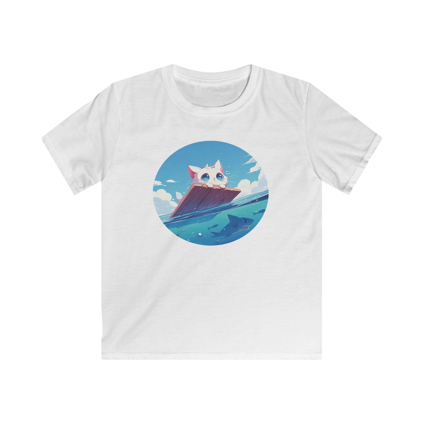 Meer Katze Kinder T-Shirt