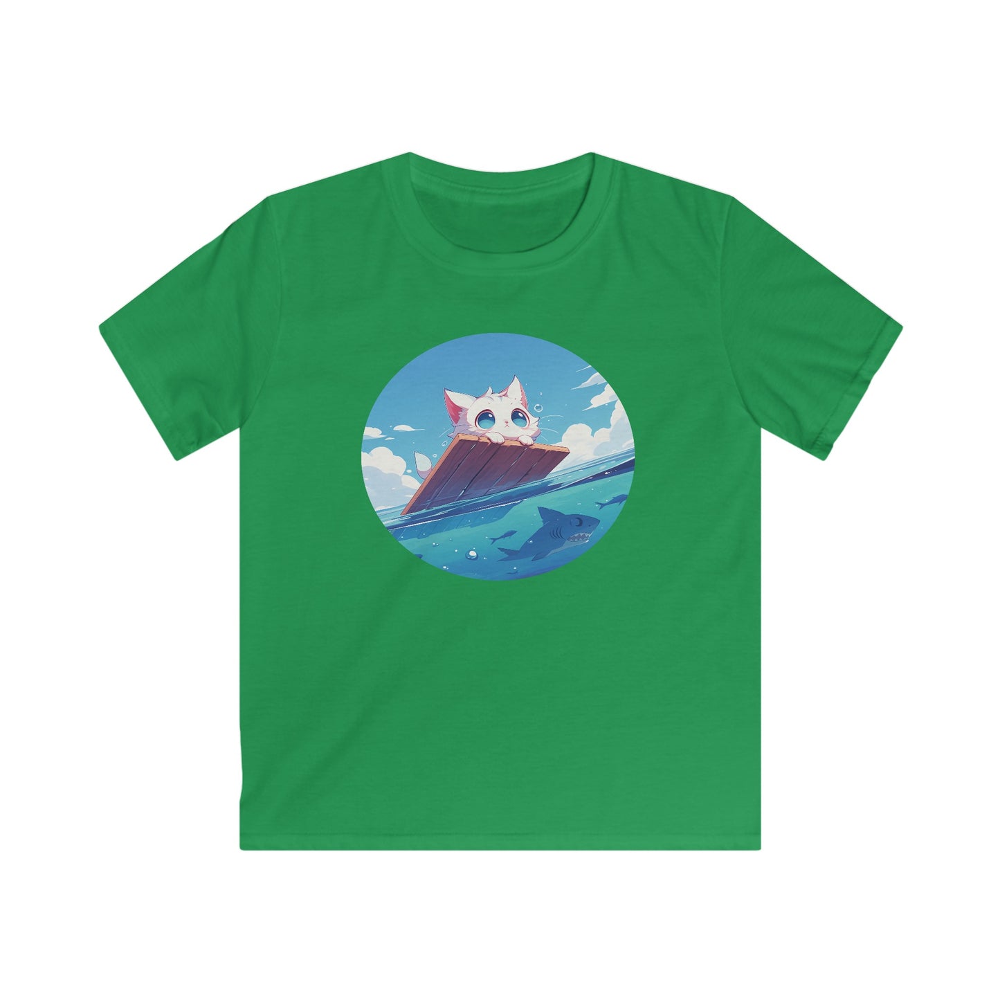 Meer Katze Kinder T-Shirt