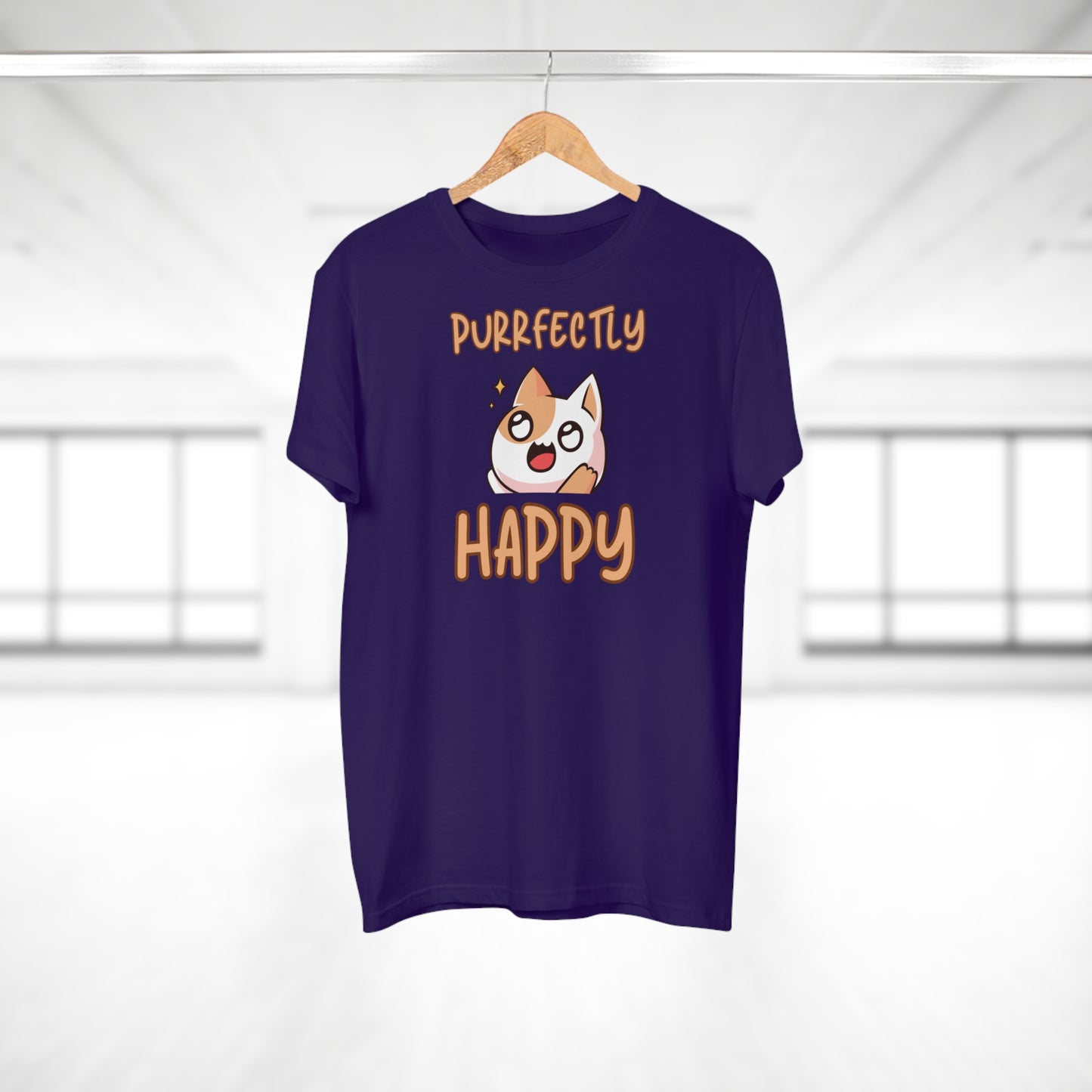 Purrfectly Happy Katze T-Shirt
