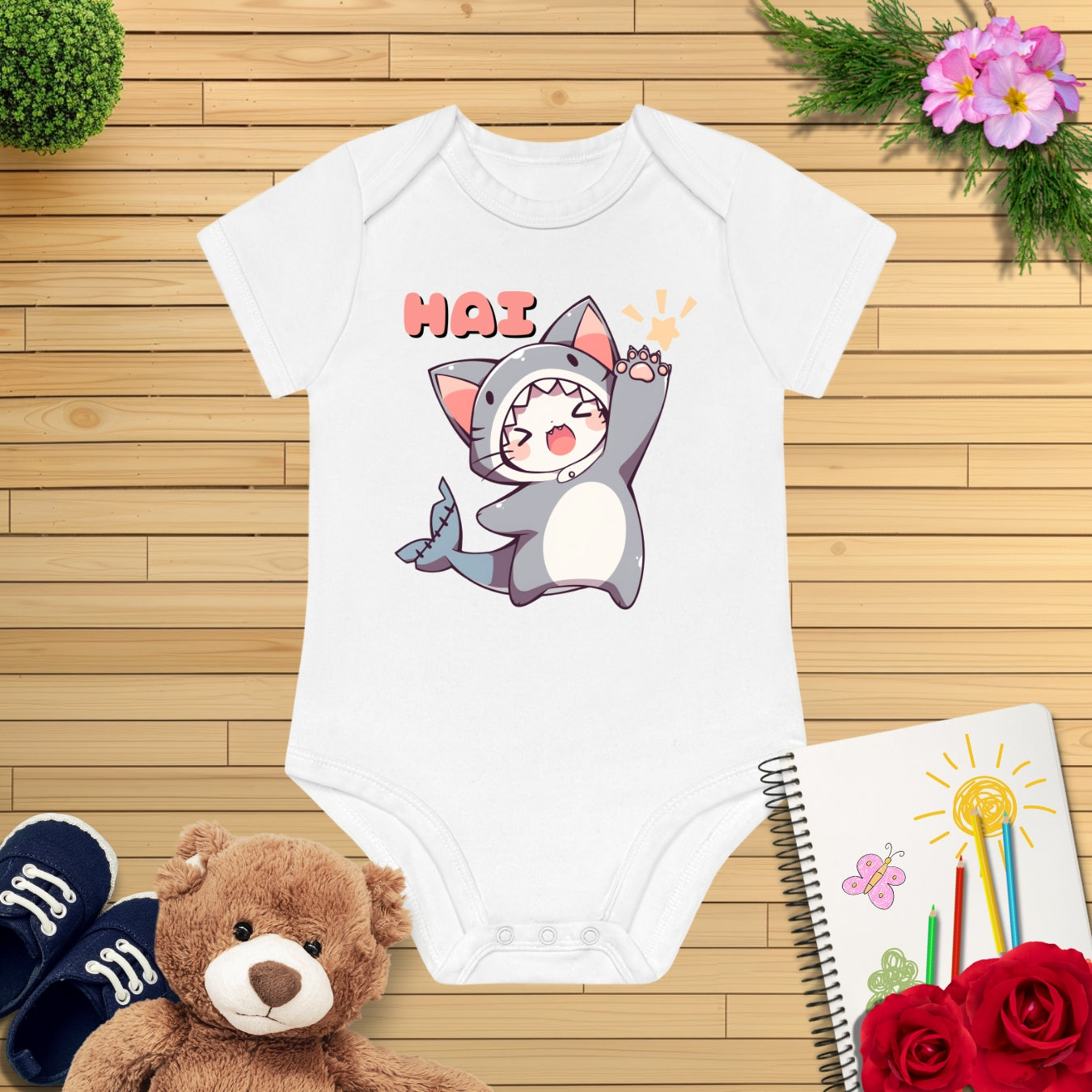 Hai Kitten Kurzarm Body