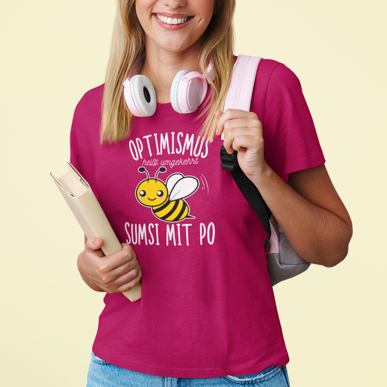 Optimismus Bienen T-Shirt