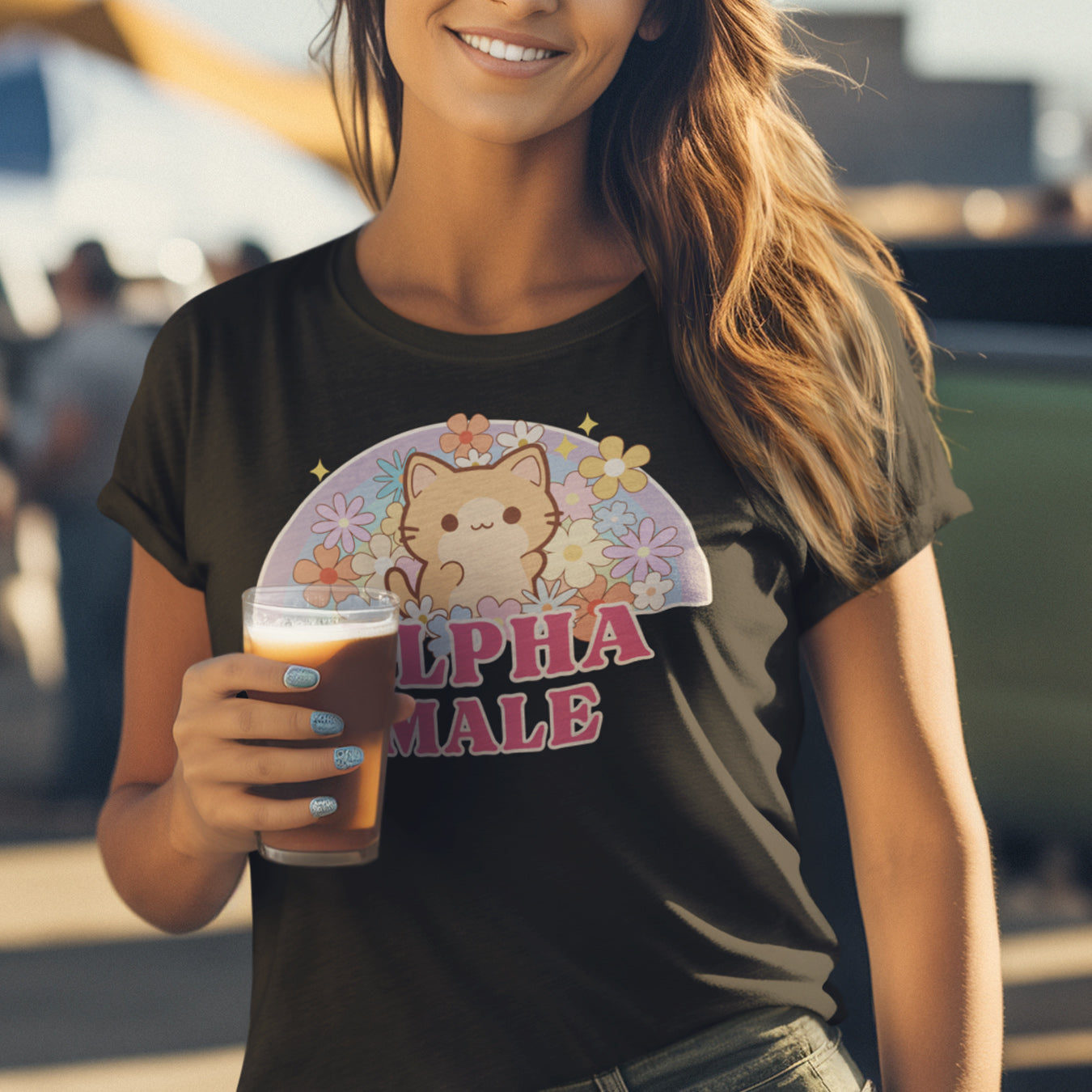 Alpha Male Cat T-Shirt