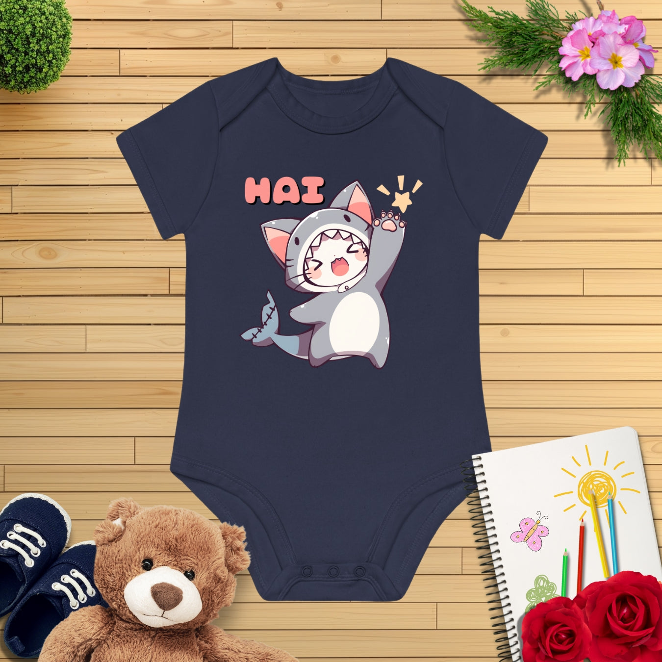 Hai Kitten Kurzarm Body