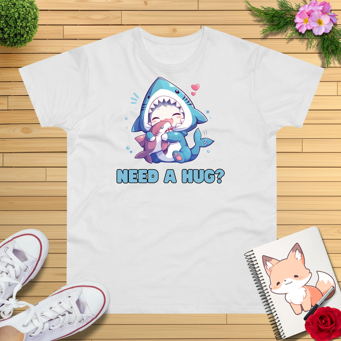 Katzenhai need a hug T-Shirt