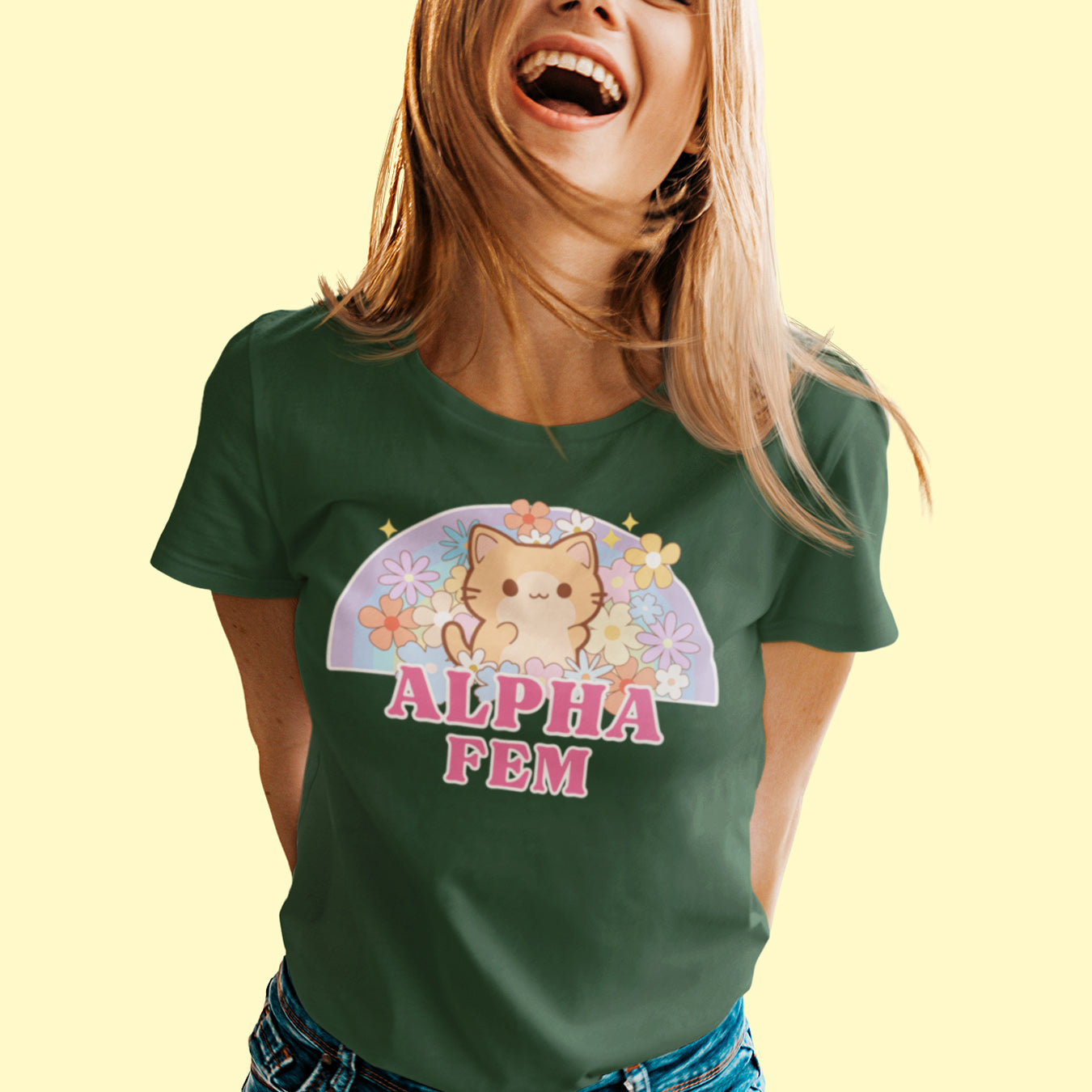 Alpha Fem Cat T-Shirt