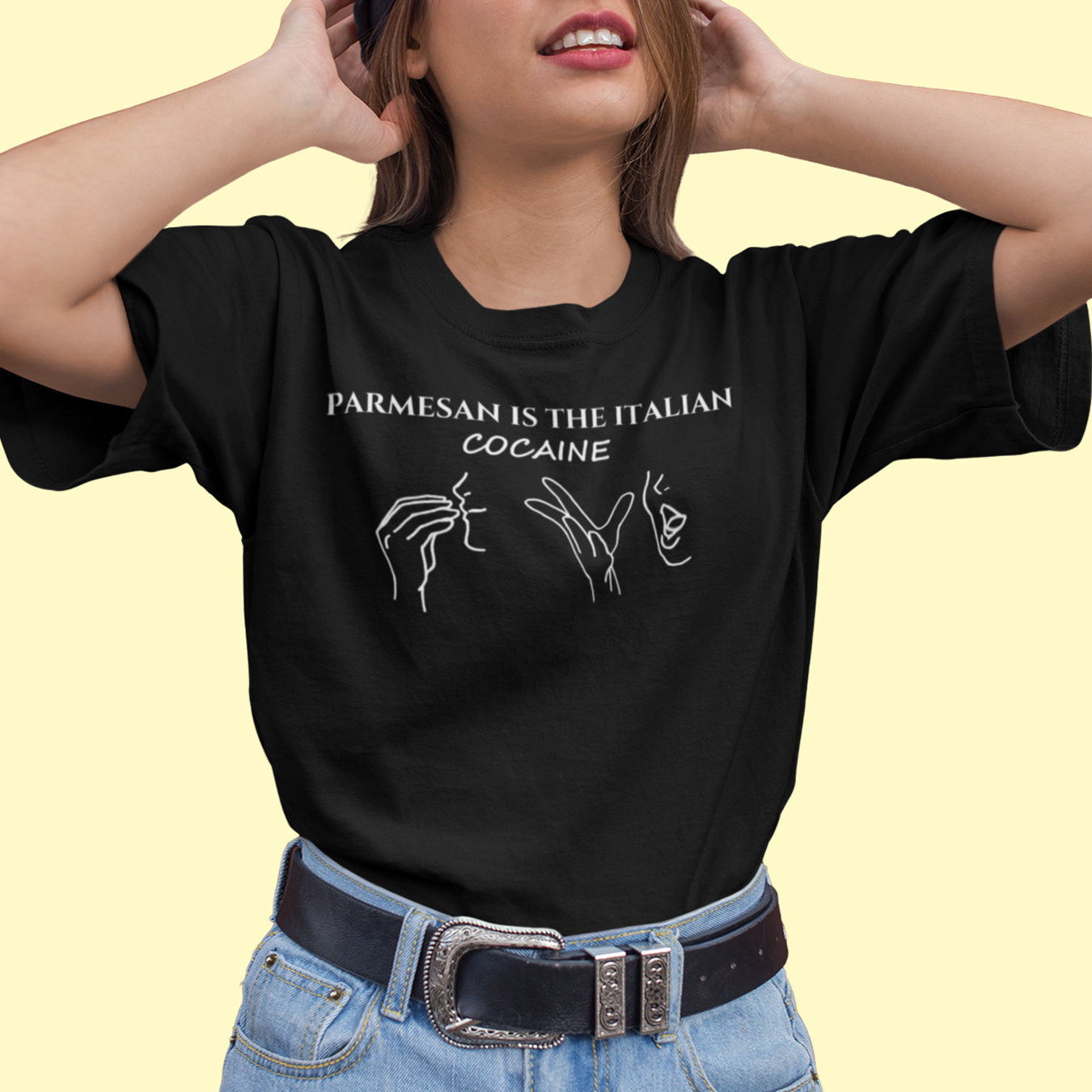 Parmesan is the Italian cocaine T-Shirt